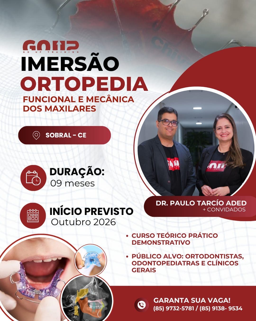 Pós Graduação em Imersão em Ortopedia — GoUp Training, Sobral-CE